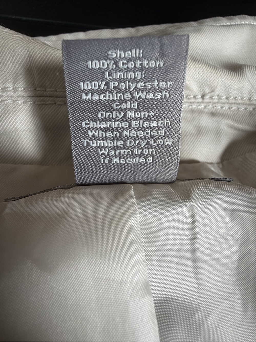 Ann Taylor Cream Utility Jacket - Light Beige - Picture 15 of 15